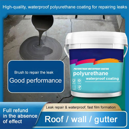 🌿💧 Polyurethane Waterproof Coating – 50% OFF NOW! ✨🛡️ Eco-Friendly Leak Repair for Roofs & Walls, Long-Lasting Protection