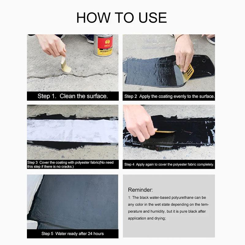 🍃50% OFF🔰Polyurethane Waterproofing and leak repair Eco-friendly coating✨