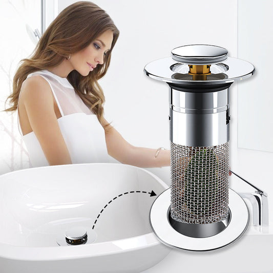 （BUY 1 GET 1 FREE）🎉Universal Pop-up Sink Drain Filter