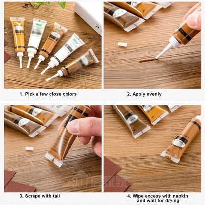 Wood Furniture Scratch Repair Paint🏠