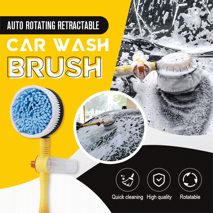 ✨Auto Rotating Retractable Car Wash Brush