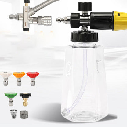 🚗🔥 Dual-Head Foam Sprayer for Car Washing - Thick Foam & Adjustable Nozzle, Perfect for Efficient Vehicle Cleaning ✨