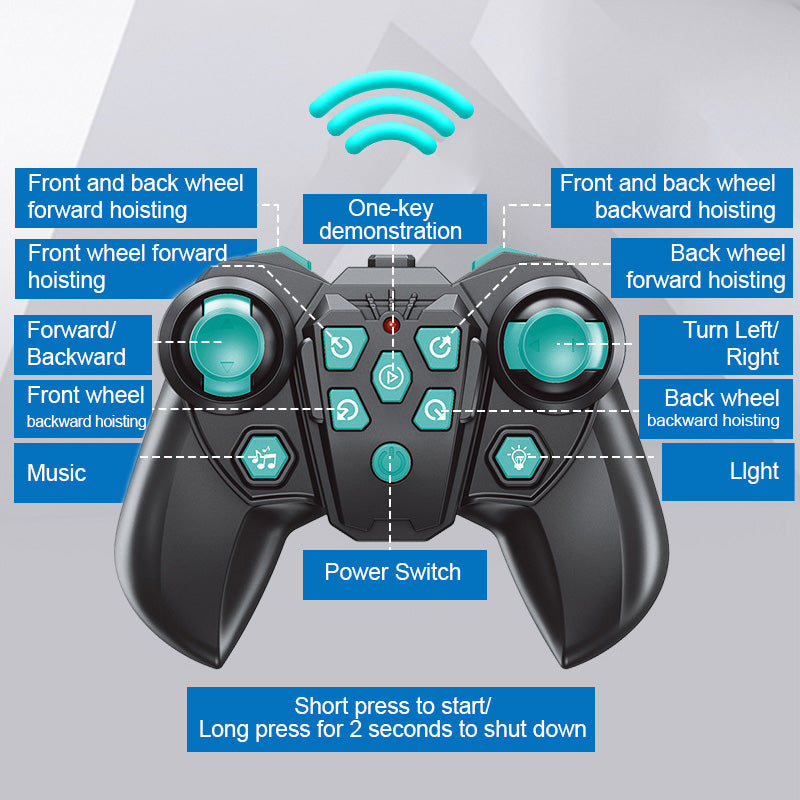 Gesture Sensing Stunt Robot Dog Car Toys