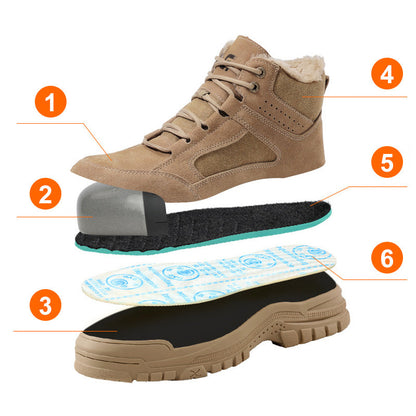 Men's & Women's Thickened High-Top Practical Safety Shoes
