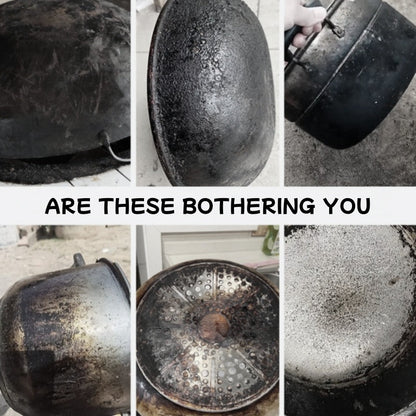 Clean Burnt Pot Bottoms Instantly! Powerful Stain Removal Gel
