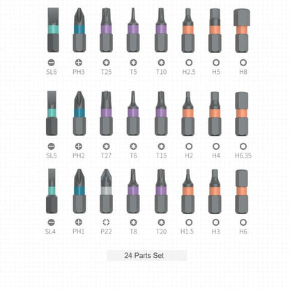 🔩 60% discount 🛠️ 24-in-1 screwdriver set – Magnetic, compact, and portable, ideal for repairs and DIY projects 🔧📦