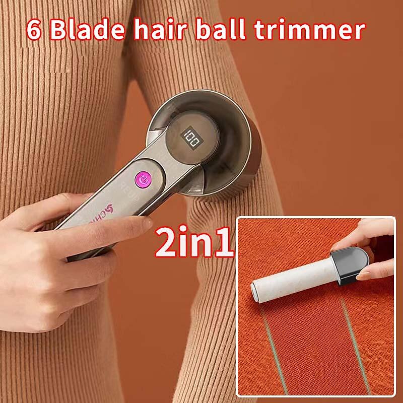 🔥HOT SALE - 50% OFF🎁 2 in 1 Electric Lint remover