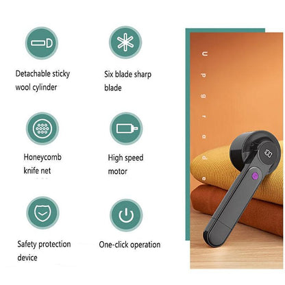 🔥HOT SALE - 50% OFF🎁 2 in 1 Electric Lint remover