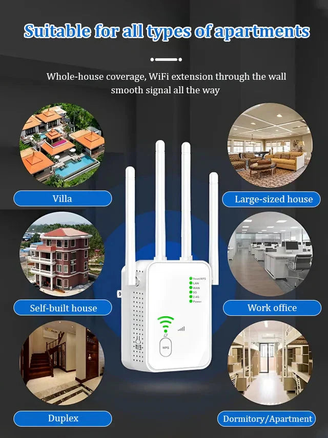 🔥2025 HOT SALE🔥Dual-band WiFi wireless signal device
