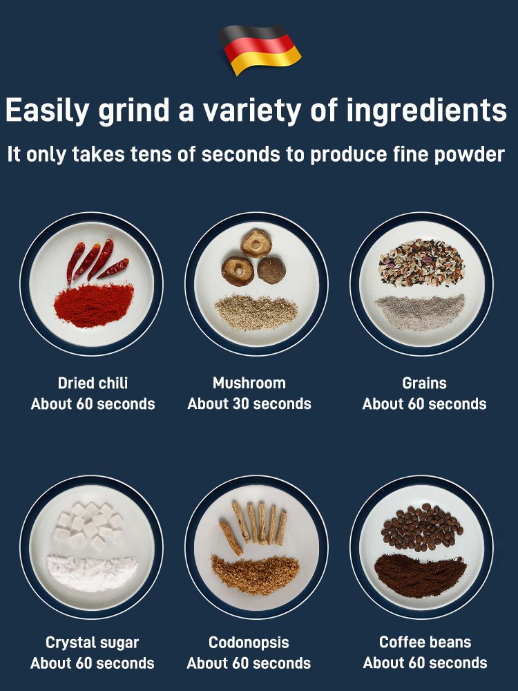 ⏳Time-limited Special⌛Electric Grinding Cup – High-Speed, Large Capacity & Powerful Crushing 🍚📦