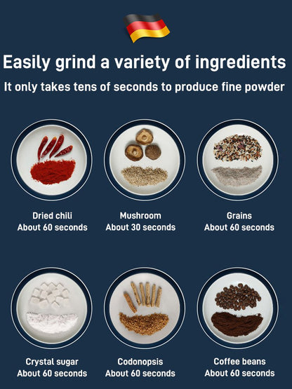 ⏳Time-limited Special⌛Electric Grinding Cup – High-Speed, Large Capacity & Powerful Crushing 🍚📦