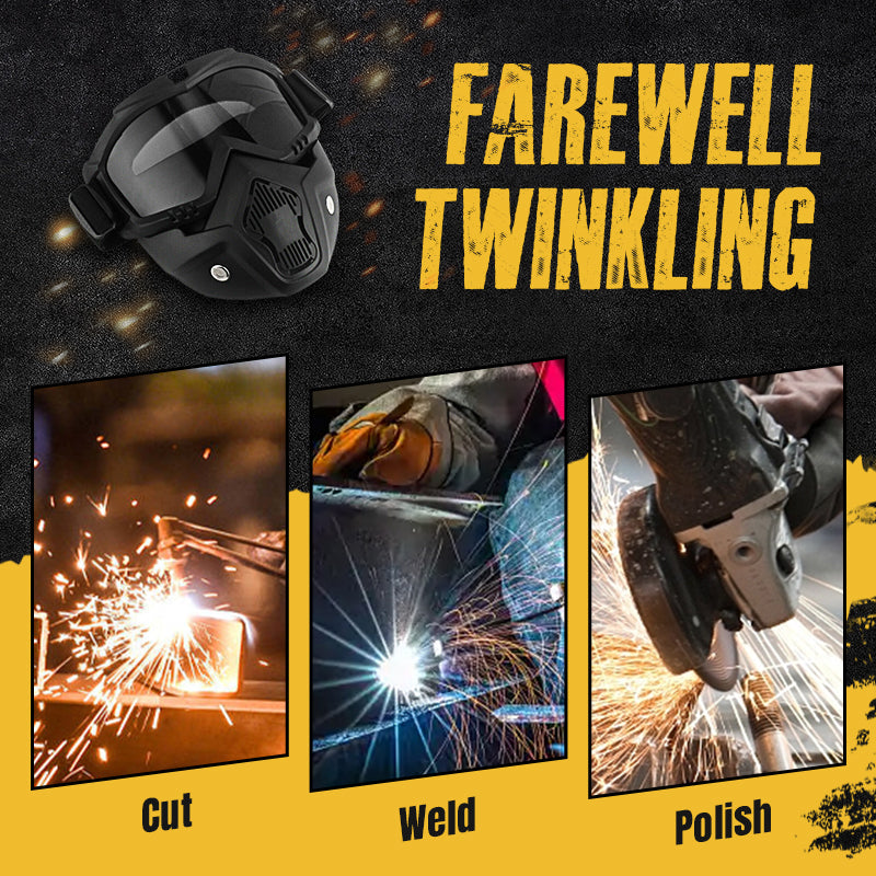 😎 50% OFF NOW! 🛡️ Welding & Cutting Mask – Anti-Glare, UV Protection & Anti-Dust – Auto-Darkening DIN 16 🔥