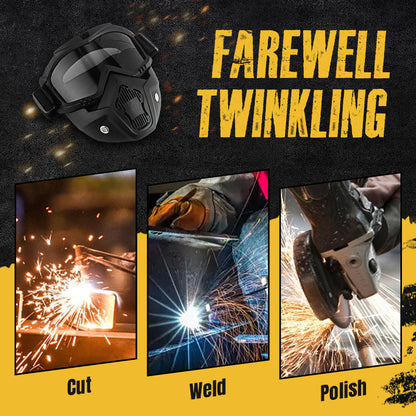 😎 50% OFF NOW! 🛡️ Welding & Cutting Mask – Anti-Glare, UV Protection & Anti-Dust – Auto-Darkening DIN 16 🔥