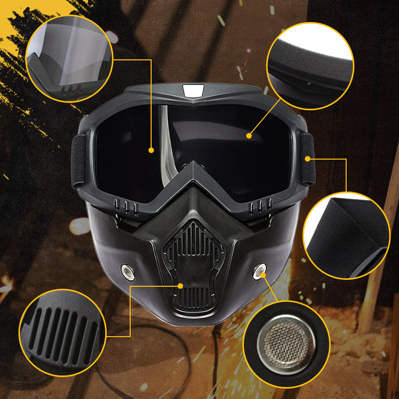 😎 50% OFF NOW! 🛡️ Welding & Cutting Mask – Anti-Glare, UV Protection & Anti-Dust – Auto-Darkening DIN 16 🔥