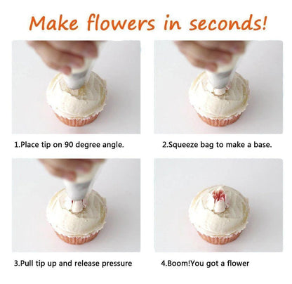 🎉Hot Sale 50% OFF🍰Flower Frosting Tips Nozzles Set