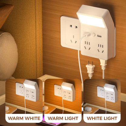 Multi-port Power Plug Adapter with Independent Switch Button