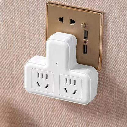 Multi-port Power Plug Adapter with Independent Switch Button