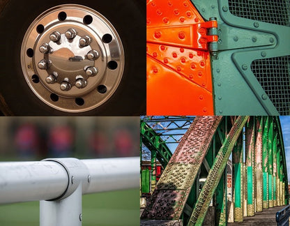 💯 Professional Rivet Gun Adapter Kit with 4Pcs Different Matching Nozzle Bolts