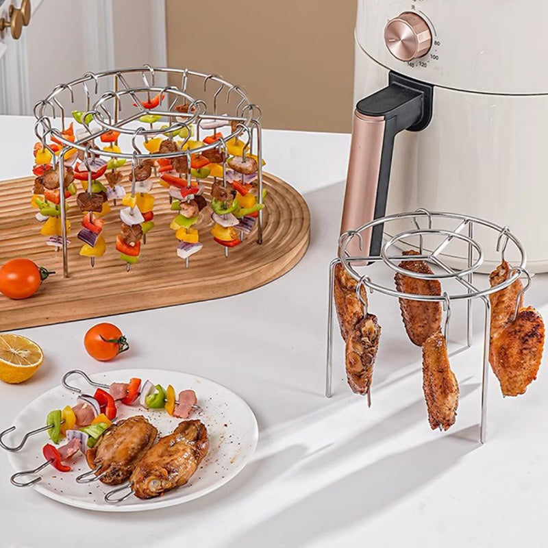 🥩Air Fryer Vertical Kebab Grill + Free Heat Resistant Gloves 🍤
