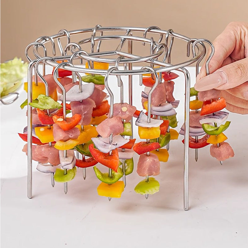 🥩Air Fryer Vertical Kebab Grill + Free Heat Resistant Gloves 🍤