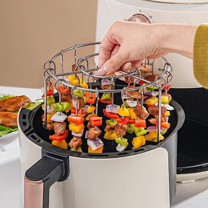 🥩Air Fryer Vertical Kebab Grill + Free Heat Resistant Gloves 🍤