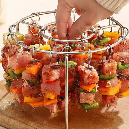 🥩Air Fryer Vertical Kebab Grill + Free Heat Resistant Gloves 🍤