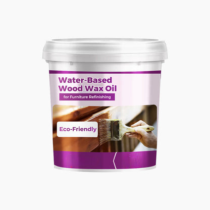 🌿💧 Refinish Furniture Naturally │ Water-Based Wood Wax Oil 🪑✨ Safe, Eco-Friendly Finish, Zero Toxins & Strong Odor – Non-Toxic, Food-Safe Butcher Block Sealer, Fast-Drying, Enhances Natural Grain for Countertops, Tables, and More!