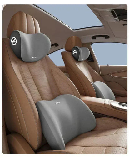 ⏳Time-Limited Special⏰Aviation-Grade Car Neck Pillows and Lumbar Support Cushions