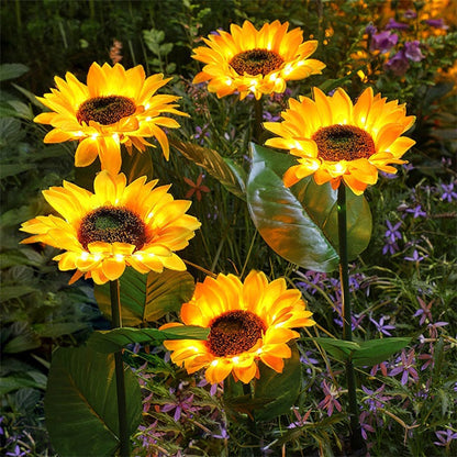 ⏰🔥LIMITED-TIME 50% OFF! 🌻 Sunflower Solar Lights – Auto On/Off, 14H Glow & IP65 Waterproof, Perfect for Garden & Patio ✨☀️