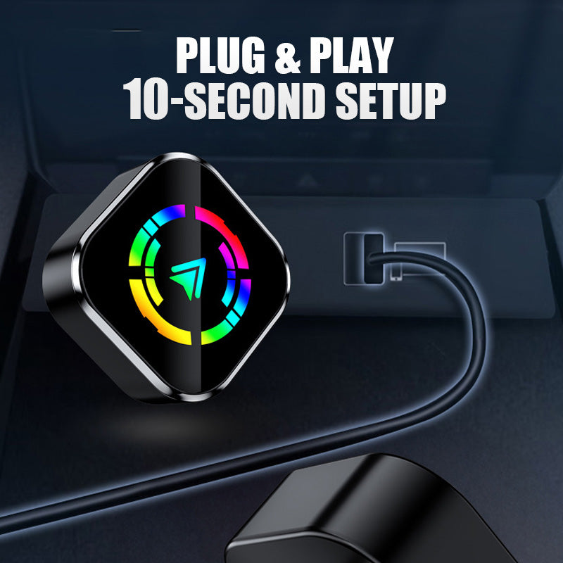 🎉Up to 50% OFF🎉2-in-1 Draadloze Adapter voor iPhone & Android Auto