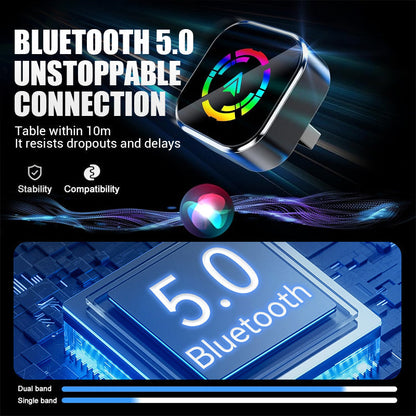 🎉Up to 50% OFF🎉2-in-1 Draadloze Adapter voor iPhone & Android Auto