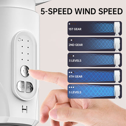 🎊Summer Sale: 50% off and free shipping🌀✨Motorized floor fan, 20dB ultra-quiet fan, 30m airflow range, 2465m³/h airflow, fan with remote control & cooling