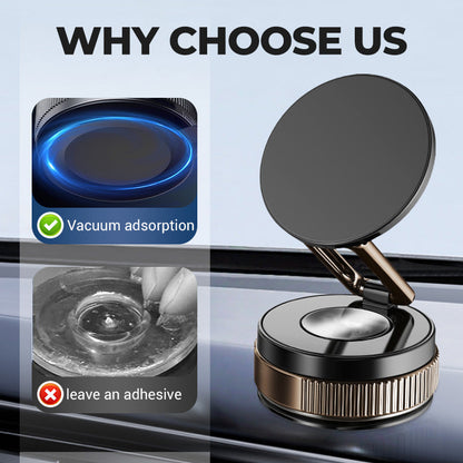 360° Rotating Vacuum Magnetic Phone Holder