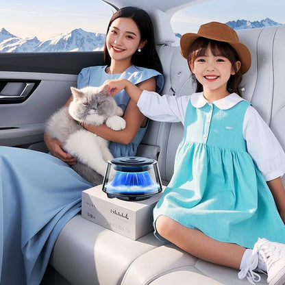 ✈️Free Shipping☁️ 2025 Cloud Mist Car Air Freshener - Auto On/Off, Includes 30-Day USB-C Battery & 1 Refill Bottle = 1 Year of Freshness