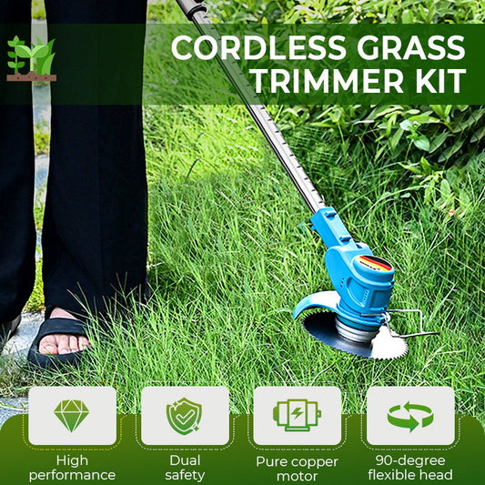 ✈️Free shipping🔥Multifunction Cordless Grass Trimmer Kit
