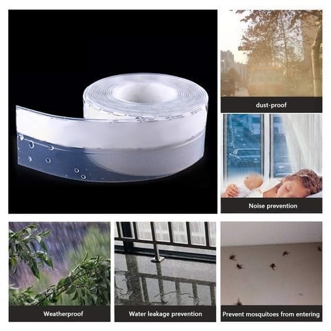 🥶 5M Transparent Guard Tape – Seal Draughts & Protect Surfaces 🏡✨