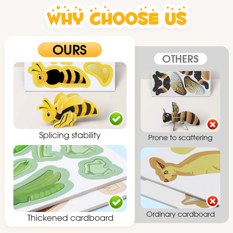 Christmas gifts🎁3D Educational Puzzle For Kids