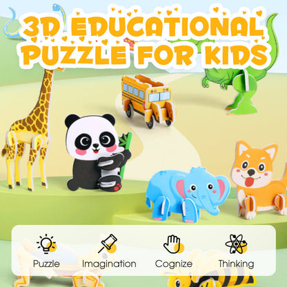 Christmas gifts🎁3D Educational Puzzle For Kids