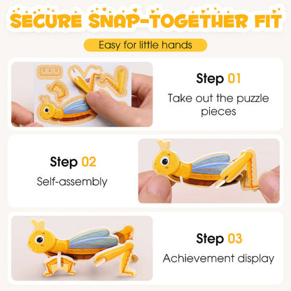 Christmas gifts🎁3D Educational Puzzle For Kids