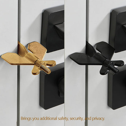 304 Stainless Steel Portable Travel/Home Safety Door Stopper🔐
