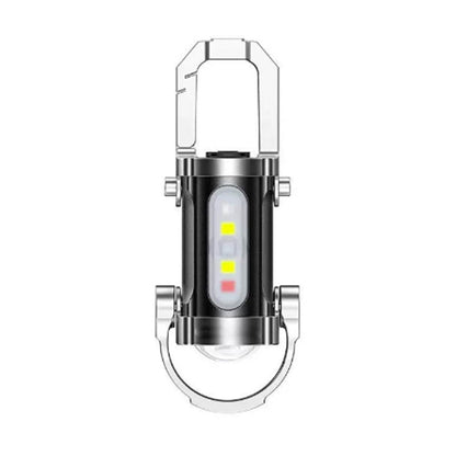 🔦 Rechargeable Keychain Flashlight – 300 Lumens, USB-C Charging & Compact, Unbreakable Design for EDC