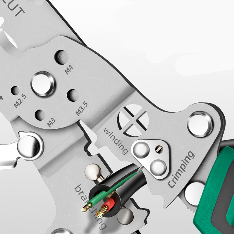 ⚡🔌50% OFF NOW! Multi-Function Foldable Wire Stripper with Voltage Tester – All-in-One Electrical Pliers for Stripping, Cutting, Crimping & Voltage Detection