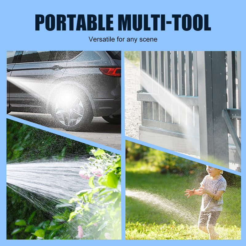 💦Cordless Pressure Washer and Single Port Charger Base, Bottle Portable Washer for Car,Home Cleaning & Garden Watering fathersdaygift