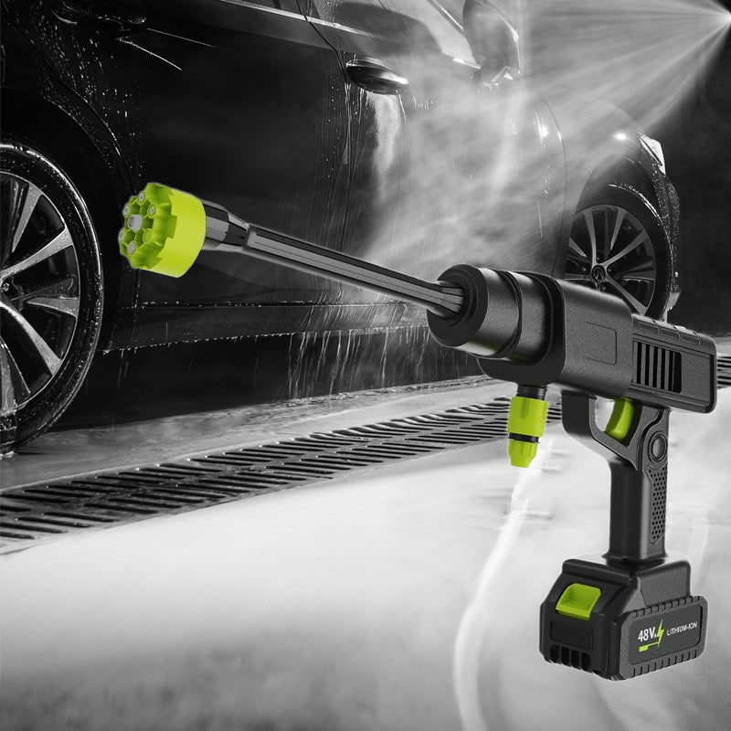 💦Cordless Pressure Washer and Single Port Charger Base, Bottle Portable Washer for Car,Home Cleaning & Garden Watering fathersdaygift