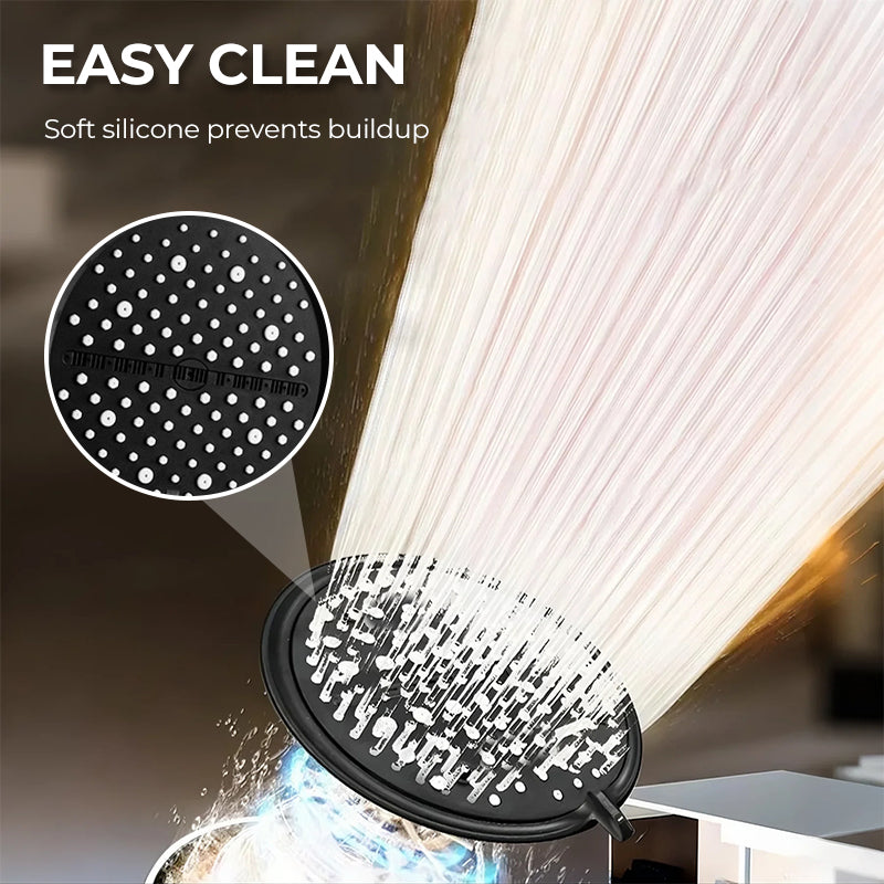 ⏳🔥LIMITED-TIME 50% OFF! ⏰🚿 High-Pressure Adjustable Rainfall Shower Head – 360° Tilt, Easy Clean Surface, Compatibility with Standard Shower Hoses 💧