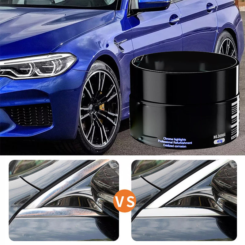 🔥Limited stock—while supplies last🛻Car Chrome Polish & Rust Remover Kit