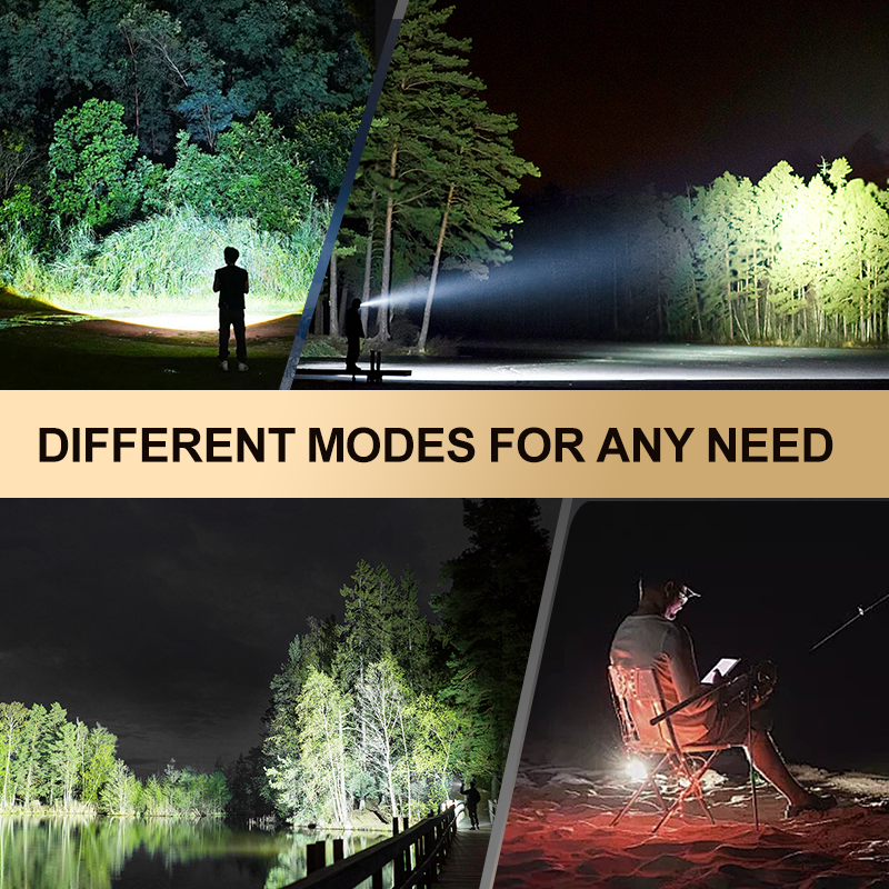 🔦 BUY 2 GET 1 FREE! ✨ Multifunctional Aluminum Alloy Mini Flashlight - 3 Lighting Modes & 100m Long Beam, Waterproof & Shockproof⚡