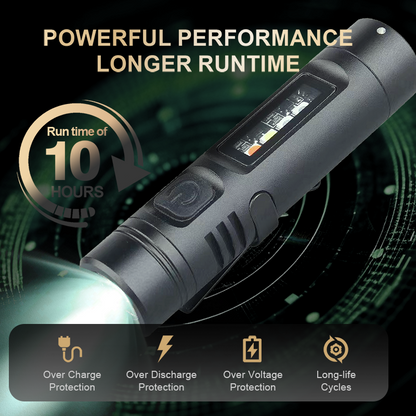 🔦 BUY 2 GET 1 FREE! ✨ Multifunctional Aluminum Alloy Mini Flashlight - 3 Lighting Modes & 100m Long Beam, Waterproof & Shockproof⚡