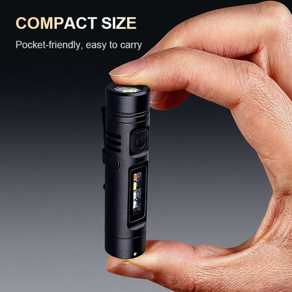🔦 BUY 2 GET 1 FREE! ✨ Multifunctional Aluminum Alloy Mini Flashlight - 3 Lighting Modes & 100m Long Beam, Waterproof & Shockproof⚡
