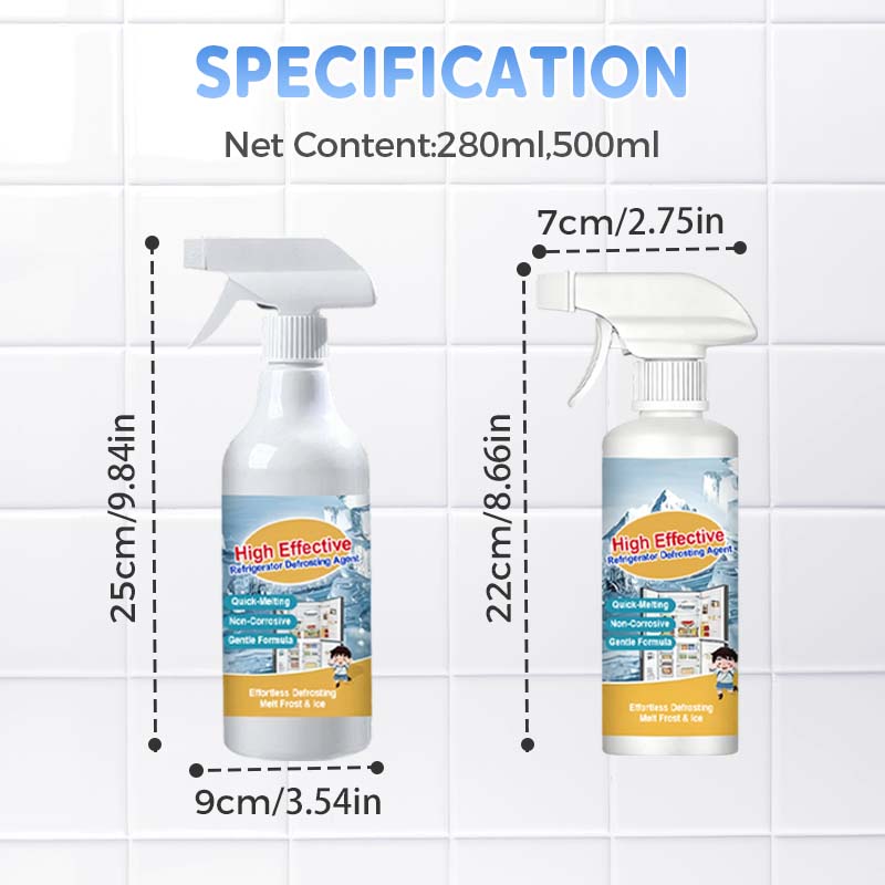 🔥Today's 53% Off Flash Sale🔥Highly effective defrosting spray for refrigerators
